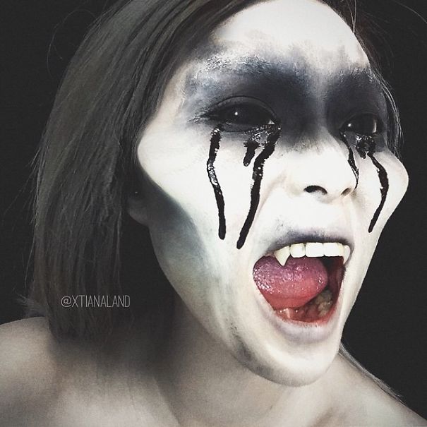 20 Ideas Sobrecogedoras Para Maquillarse En Halloween
