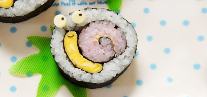 22 Adorables Obras De Arte Hechas Con Sushi
