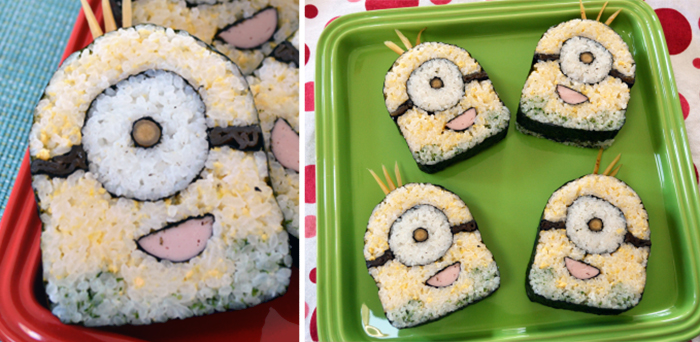 22 Adorables Obras De Arte Hechas Con Sushi