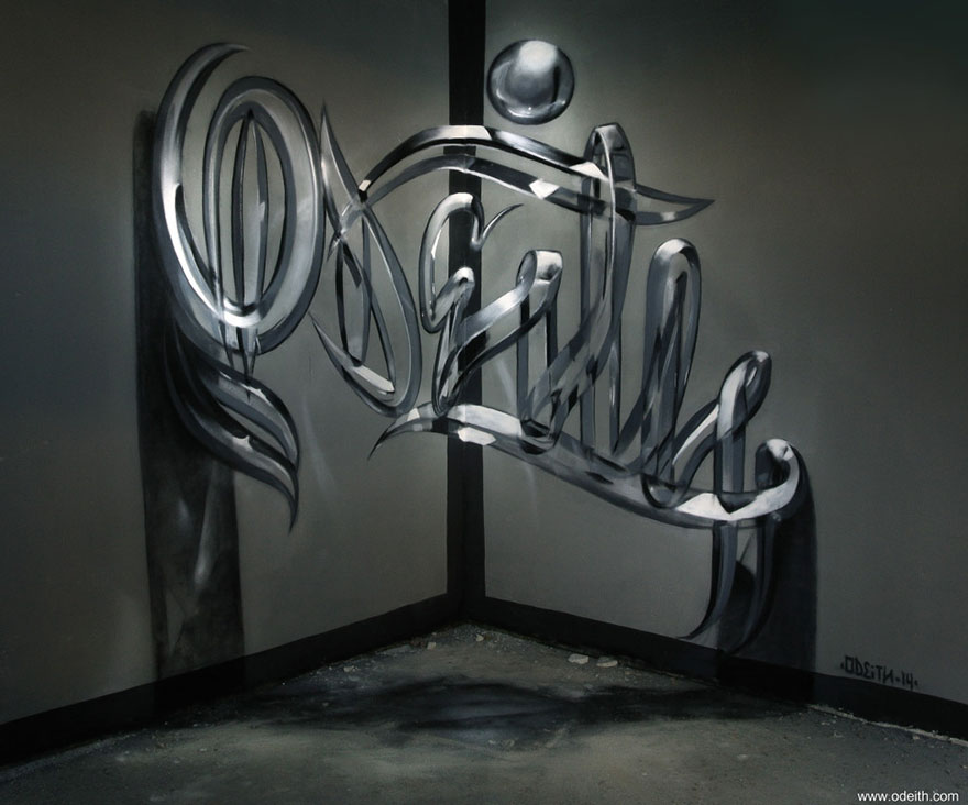 Artista Callejero Portugués Crea Graffittis En 3D Que Parecen Flotar En El Aire