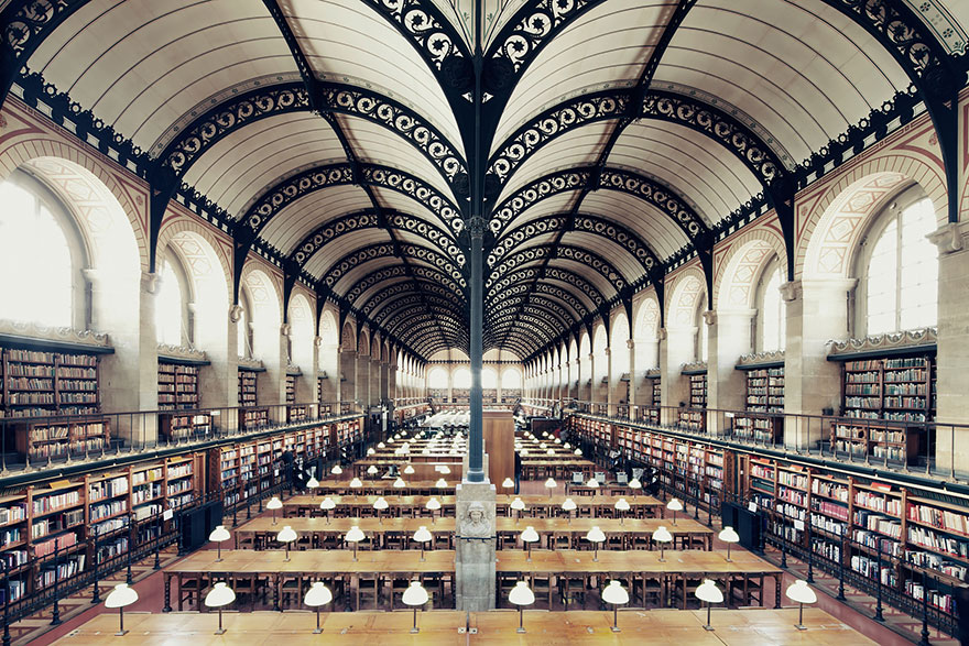 Majestuosas fotos de bibliotecas del mundo, por Franck Bohbot