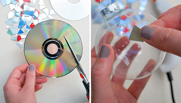 manualidades con un cd 