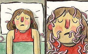 Este ilustrador convierte en cómics los miedos más profundos e irracionales de la gente