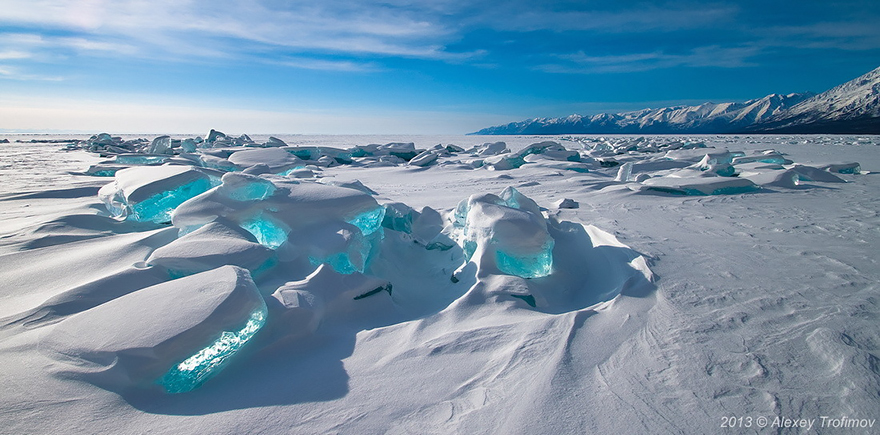 15 Fotos asombrosas de lagos y estanques helados