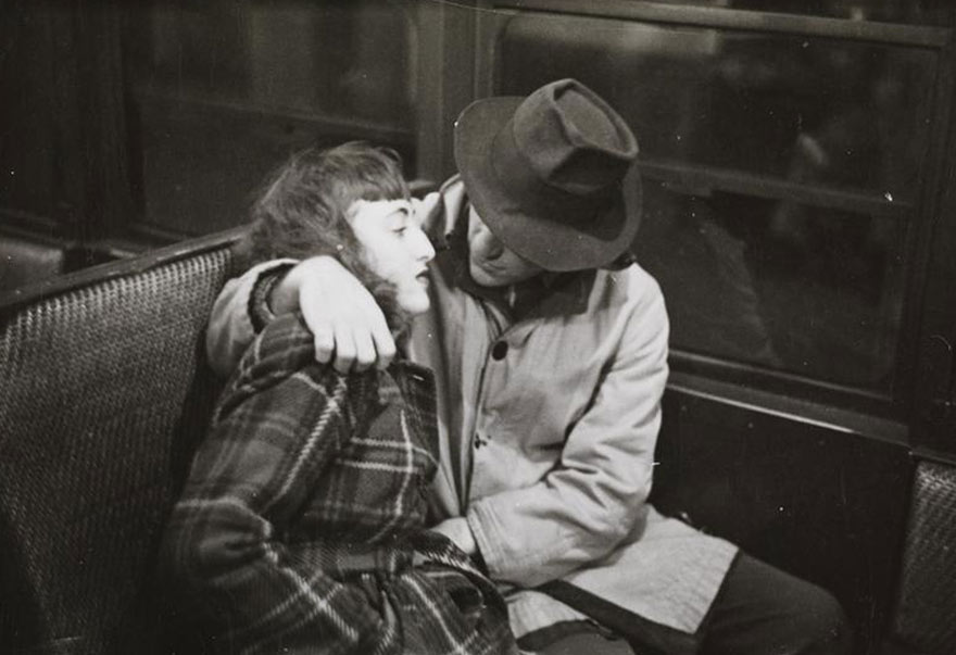 El metro de Nueva York en 1946 fotografiado por Stanley Kubrick a los 17 años