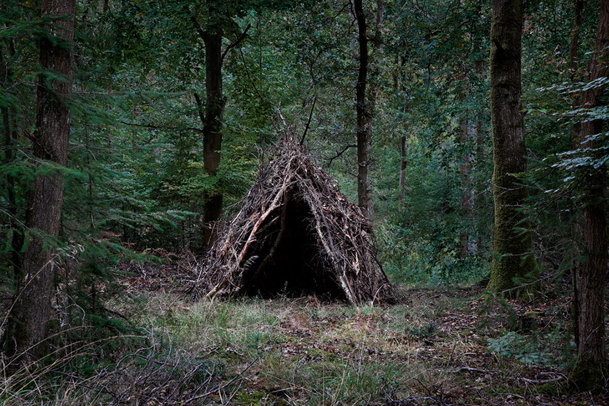 Esta artista ha pasado 7 años transformando los bosques de Reino Unido en obras de arte