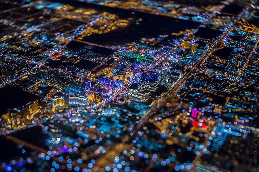 Las Vegas a más de 3000 metros de altura no se parece a nada que hayas visto nunca