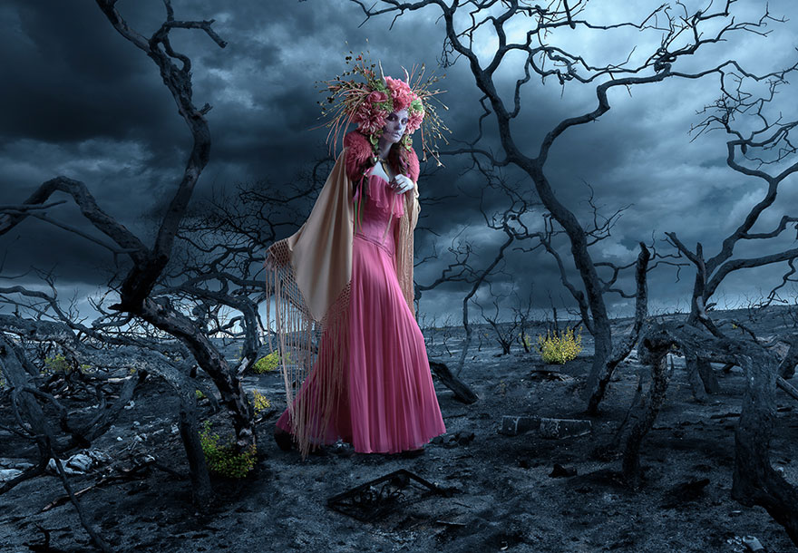 Las Muertas: Bellezas mortales posan en un colorido tributo al Día de los Muertos