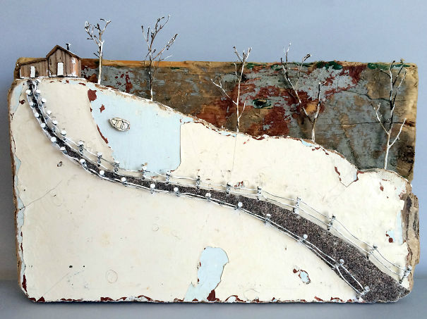 Cuatro Pececitos: Esta empresa recicla la basura de las playas en bonitas obras de arte