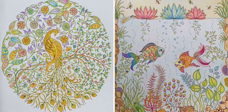 Esta artista ha creado un libro de colorear para adultos que ha vendido millones de copias