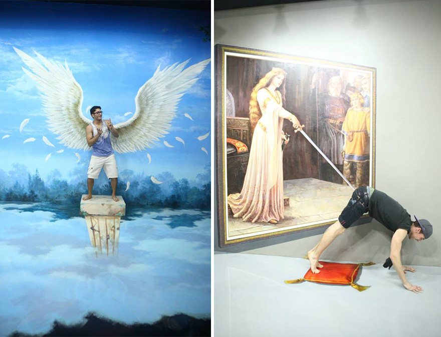 Este museo filipino de arte en 3D te permite ser parte de sus cuadros