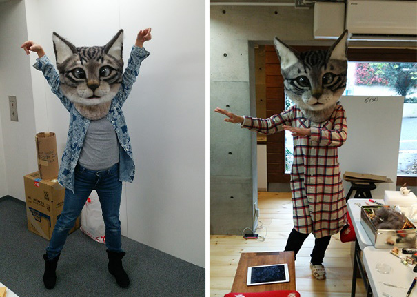 cabeza-gigante-gato-fieltro-housetu-sato-japan-school-wool-art (3)