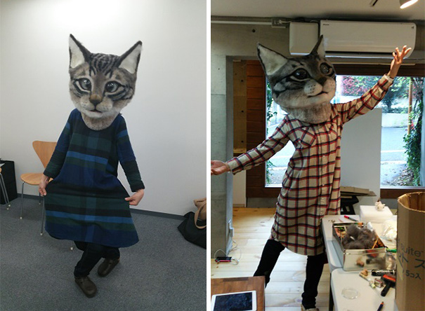cabeza-gigante-gato-fieltro-housetu-sato-japan-school-wool-art (5)