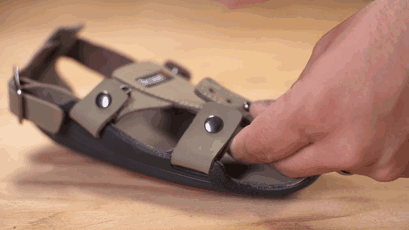 El calzado que crece: Este inventor crea unas sandalias que crecen 5 tallas para ayudar a millones de niños sin recursos