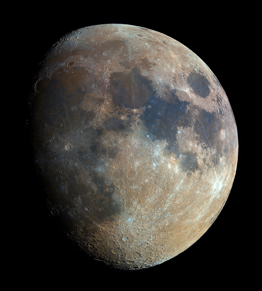 Un astrofotógrafo autodidacta consigue una foto de alta resolución de la Luna combinando 32.000 imágenes