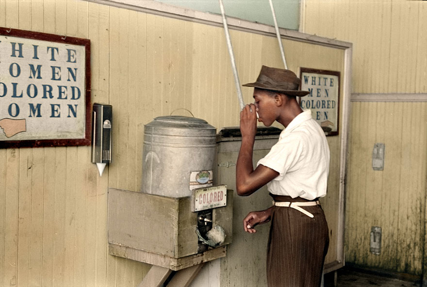 20 Fotos históricas en blanco y negro restauradas en color