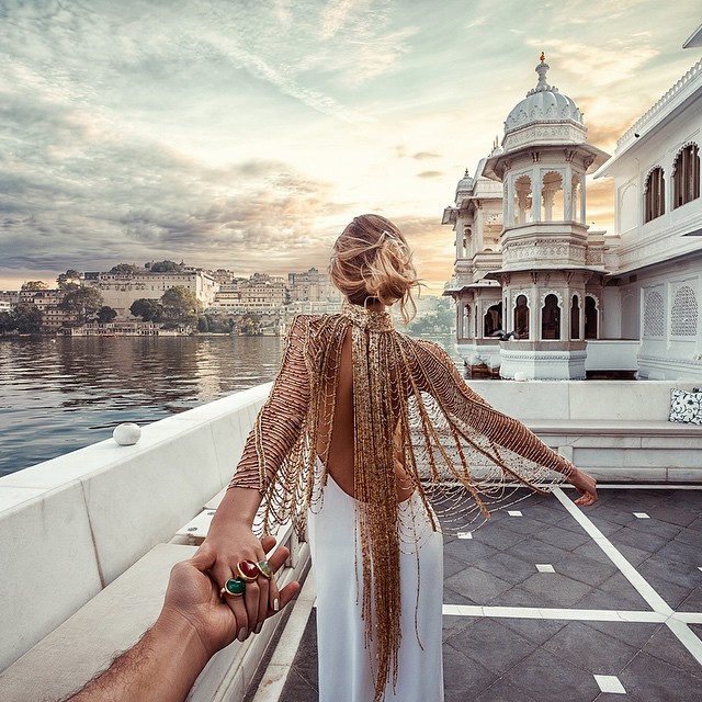 El fotógrafo que sigue a su novia por todo el mundo viaja a India