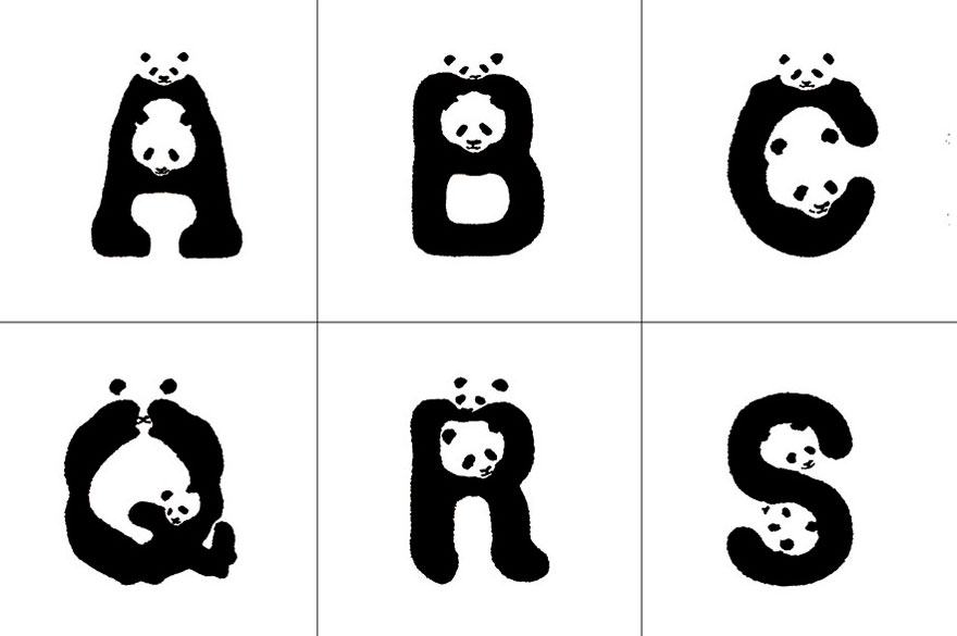 WWF Japón crea una Fuente Panda que puedes usar para crear conciencia