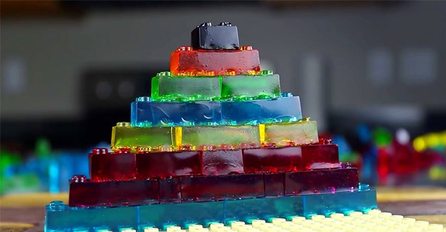 Cómo hacer gominolas de Lego que sirven para jugar y comer