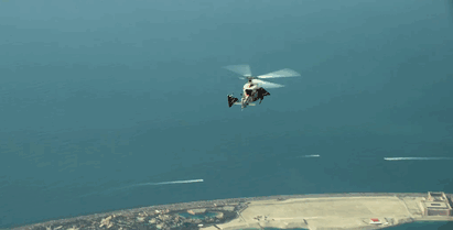 Dos hombres vuelan sobre Dubai con mochila cohete en este épico vídeo
