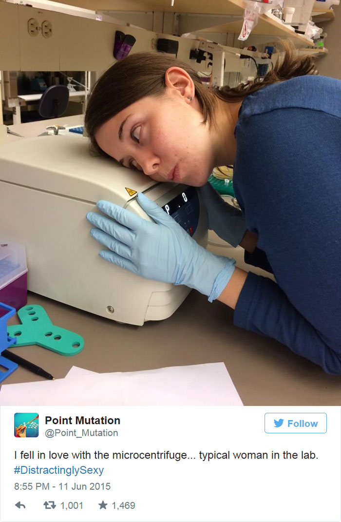Las mujeres científicas tuitean fotos "sexys" en el trabajo para responder a los comentarios sexistas de un premio Nobel