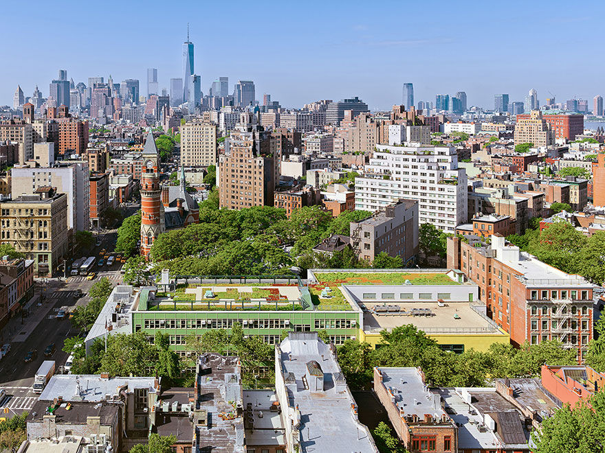 Los tejados con paneles solares podrían ser parte del plan de estudios de las escuelas de Nueva York
