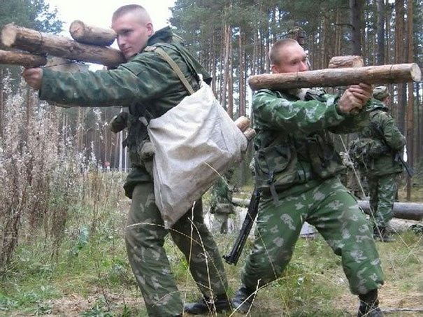 Castigos en el ejército ruso