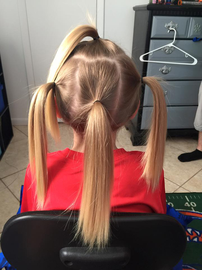 Este niño de 8 años recibió burlas durante 2 años por dejarse el pelo largo para donarlo a niños con cáncer