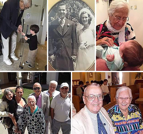 Tras 75 años casados, esta anciana pareja murió abrazada con horas de diferencia
