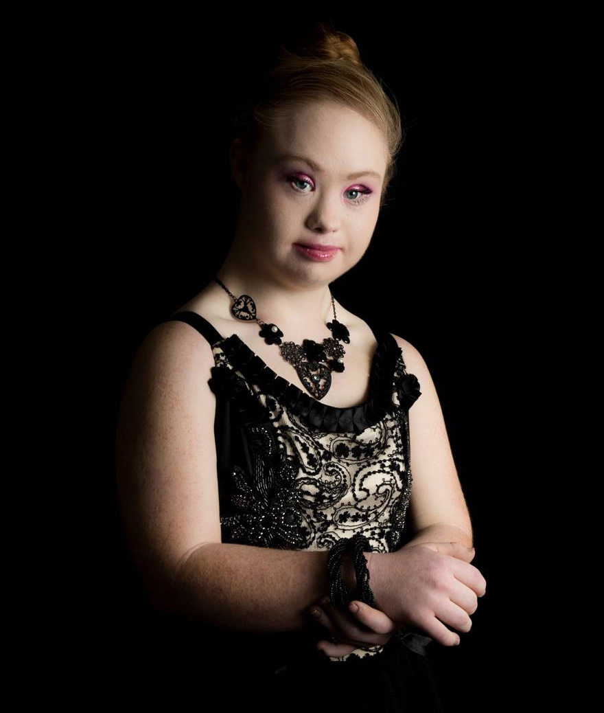 Esta adolescente con síndrome de Down acaba de conseguir un contrato de modelo