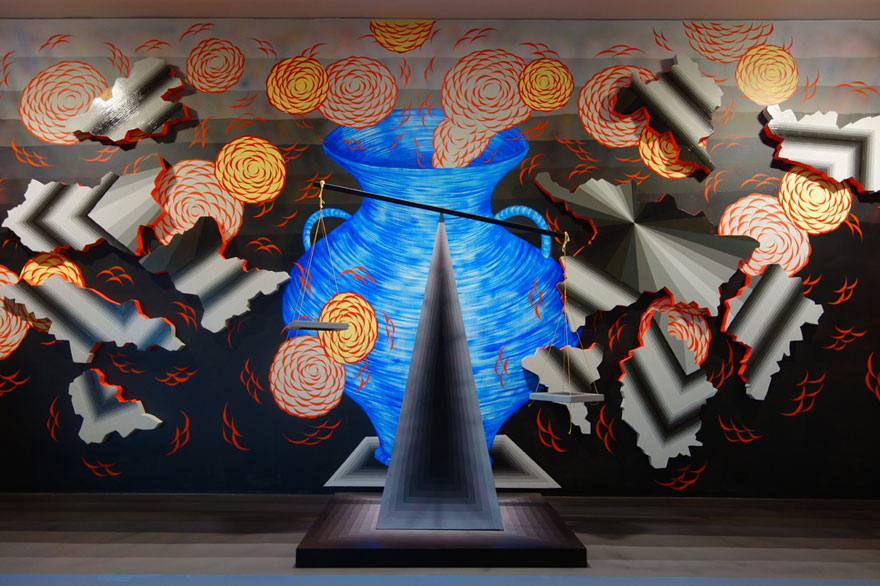 Este museo permite a los artistas urbanos pintar cualquier cosa en sus paredes. Mira el resultado