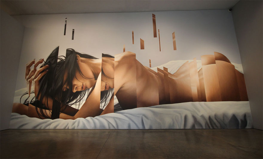 Este museo permite a los artistas urbanos pintar cualquier cosa en sus paredes. Mira el resultado