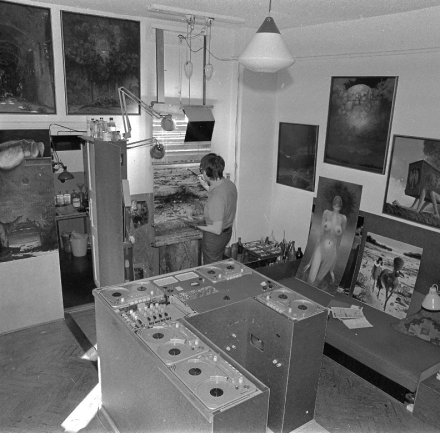 Vida y obra del artista polaco Zdzisław Beksiński