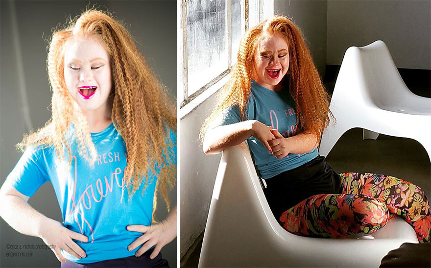Esta adolescente con síndrome de Down desfilará en la Semana de la Moda de Nueva York