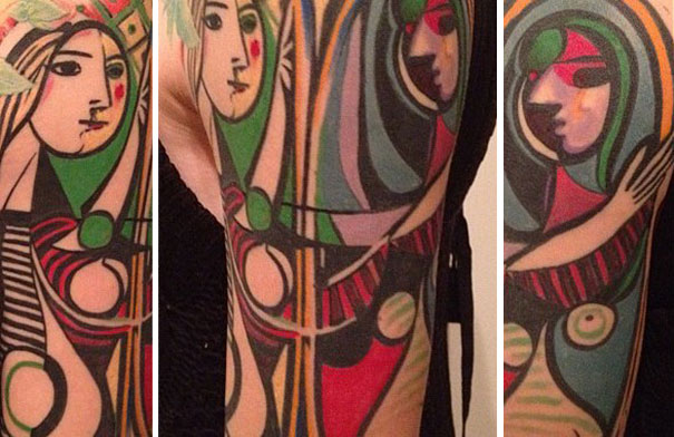 24 Tatuajes inspirados en Picasso para los amantes del arte