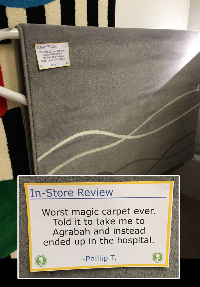 Este hombre troleó a Ikea poniendo reseñas falsas por toda la tienda