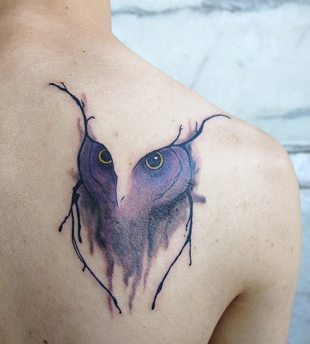 Estos tatuajes inspirados en la naturaleza siguen las venas del cuerpo