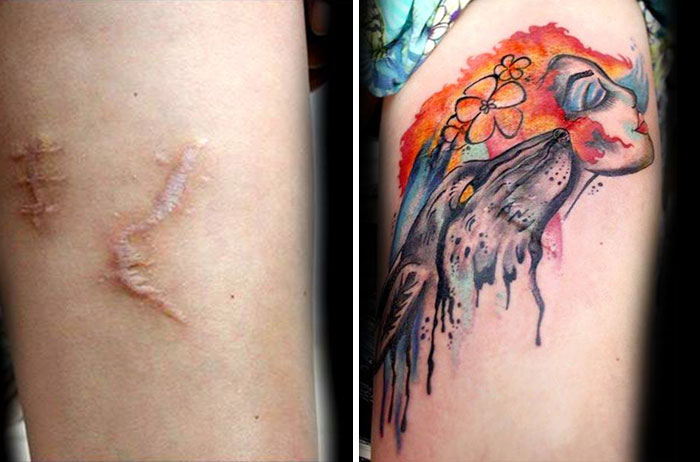 Esta mujer hace tatuajes gratis para supervivientes de violencia doméstica