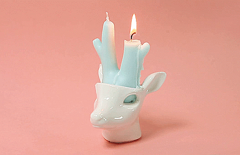 Estas creativas velas lloran lágrimas aromáticas al consumirse