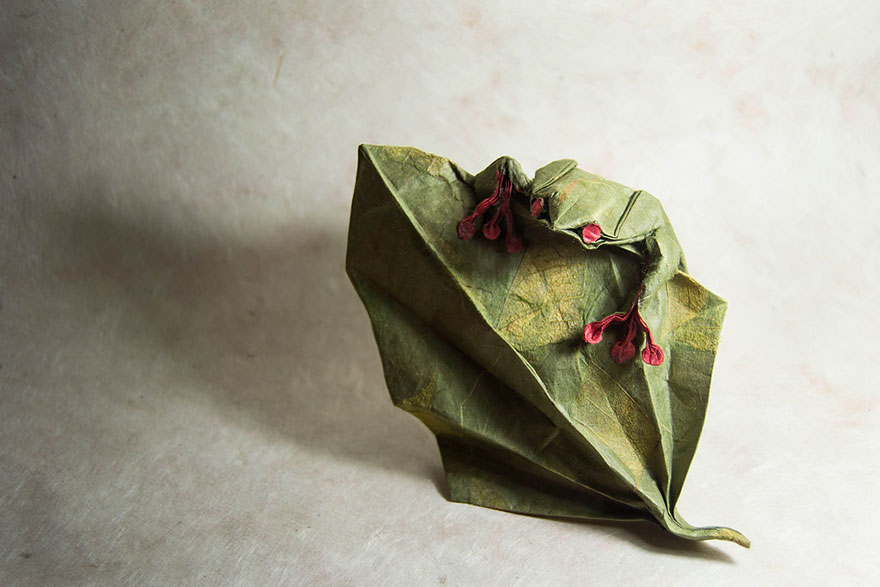 Increíbles obras de origami creadas por el artista español Gonzalo Gª Calvo