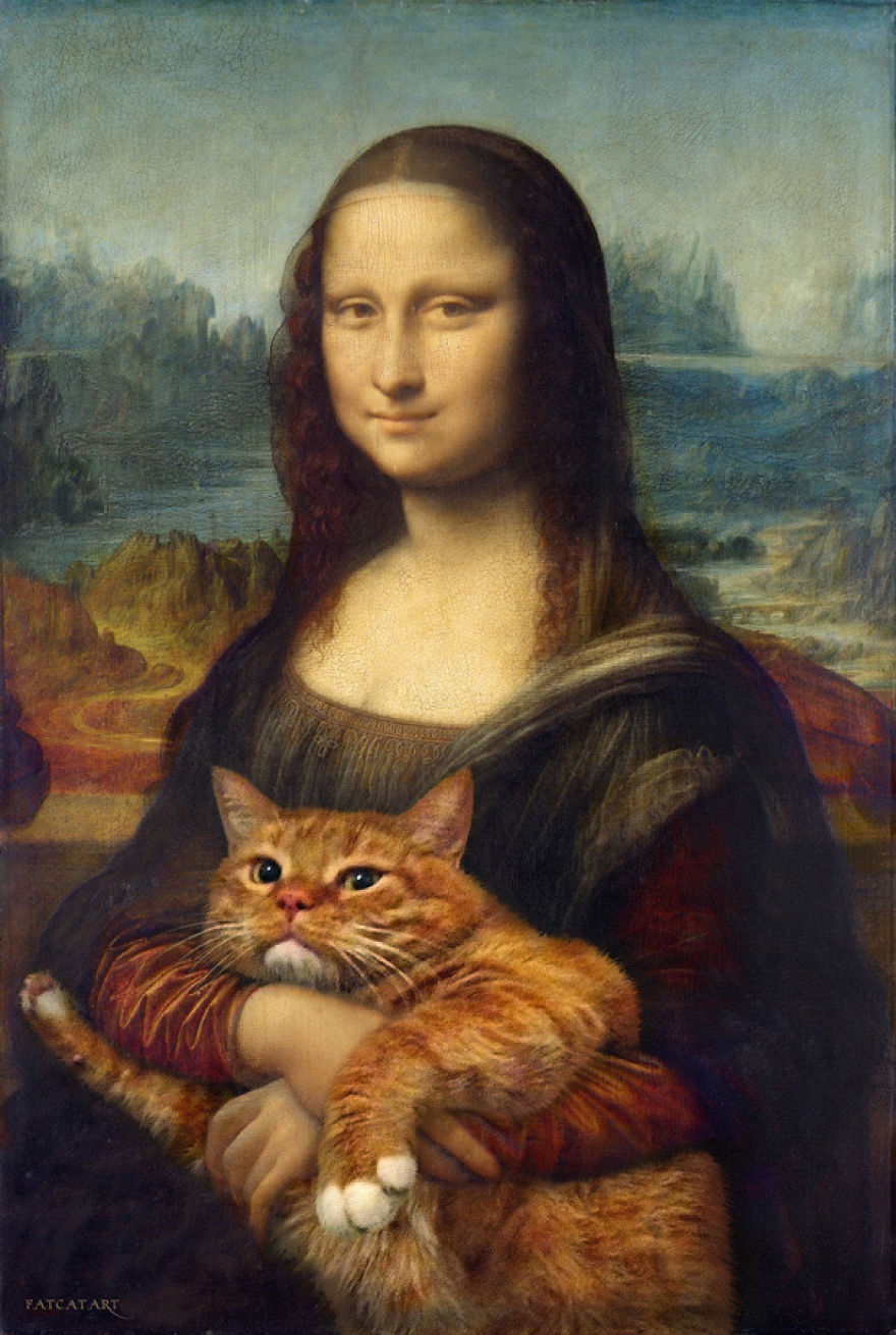 pinturas-famosas-con-gato-Ginger-svetlana-petrova (8)