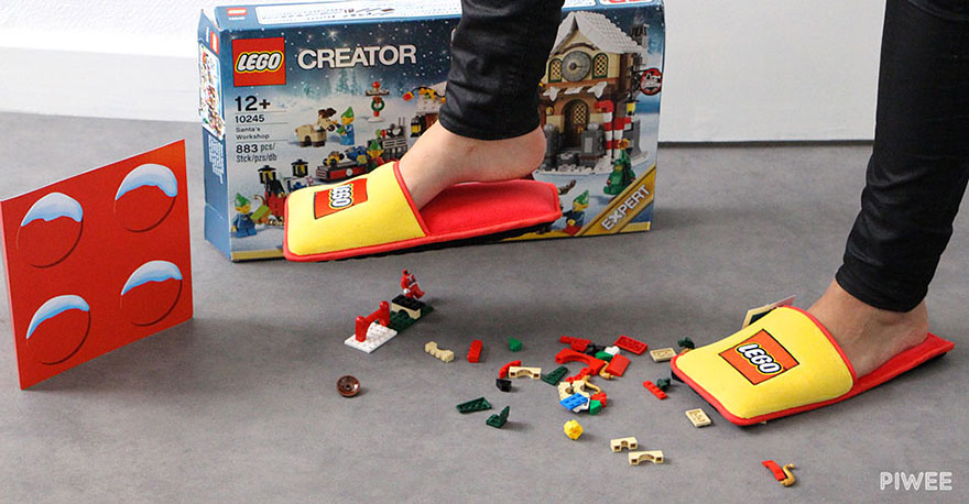 LEGO crea unas zapatillas anti-LEGO para acabar con 66 años de horrible dolor