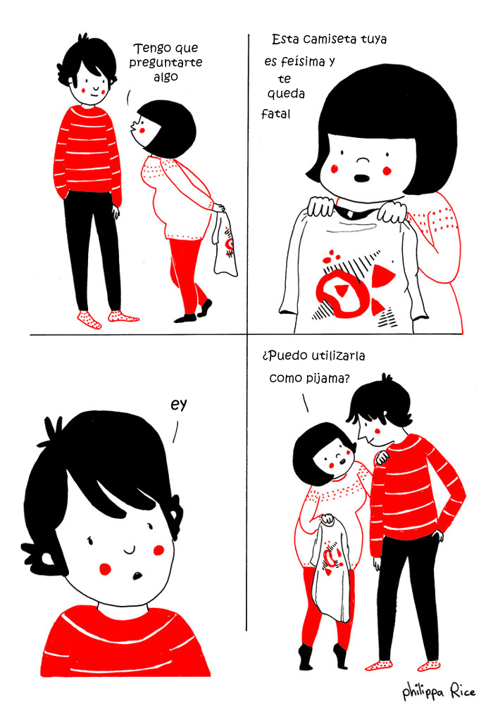 Ilustraciones conmovedoras muestran que el amor está en las pequeñas cosas