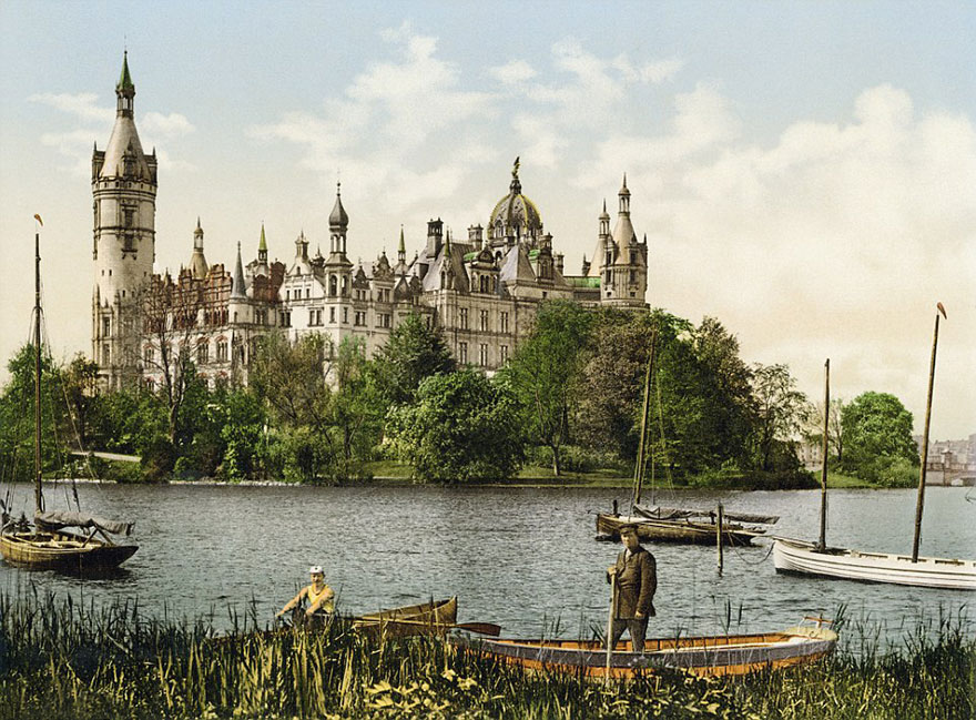 Curiosas fotos a color muestran Alemania en 1900 antes de ser destruida por las guerras