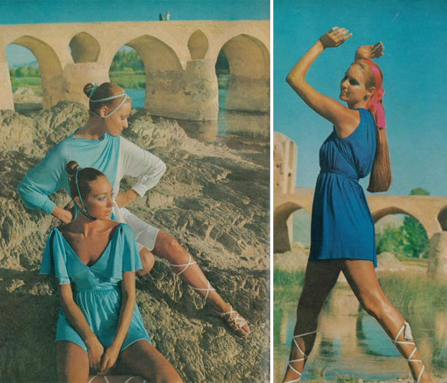 Estas revistas antiguas muestran cómo vestían las mujeres iraníes en los años 70