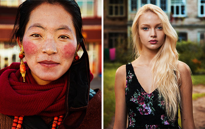 Esta fotógrafa rumana retrata a mujeres de distintos países para demostrar que la belleza está en todos lados