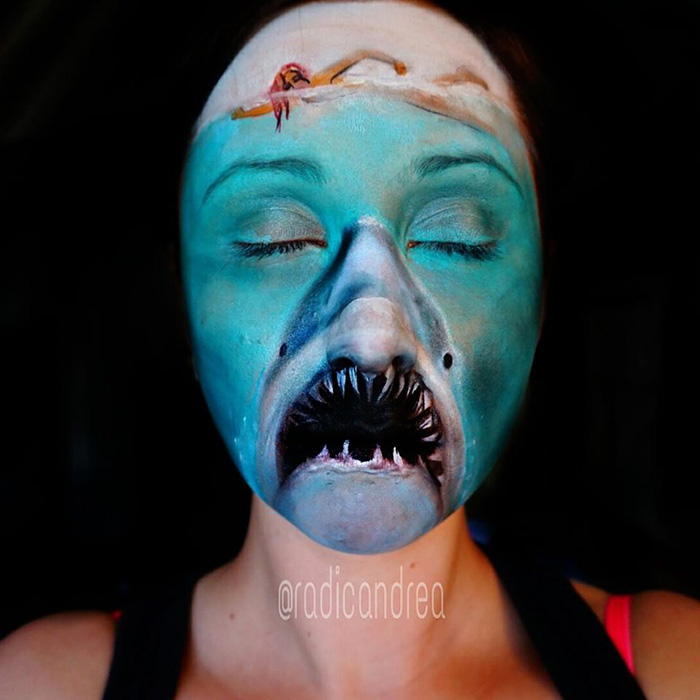 Esta maquilladora se transforma a sí misma en terroríficos monstruos de pesadilla