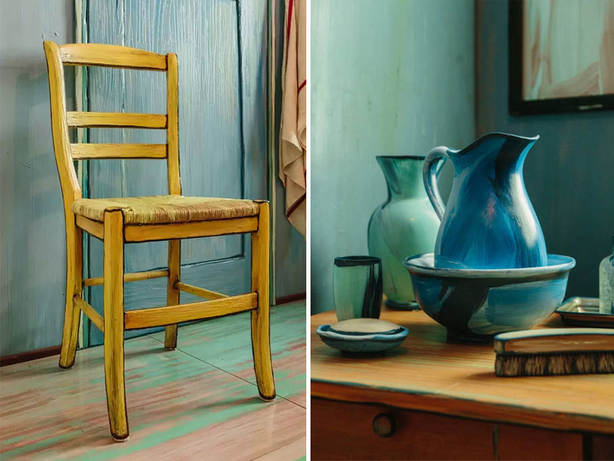 Unos artistas recrean el icónico dormitorio de Van Gogh y lo ponen en Airbnb