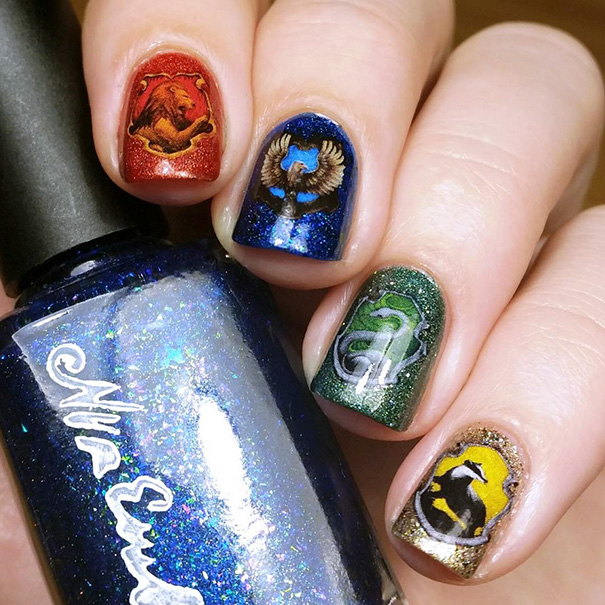 15 Ideas para pintarse las uñas con Harry Potter que son pura magia