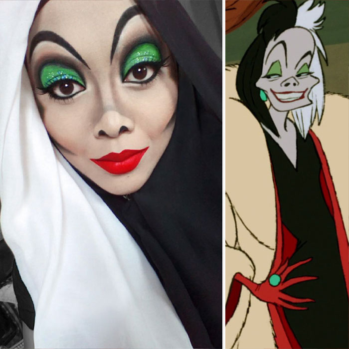 Hijab Disney: Esta mujer usa su hijab para transformarse en princesas Disney